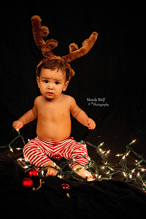Christmas Babies - antlers