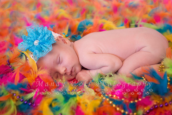 Mardi Gras baby
